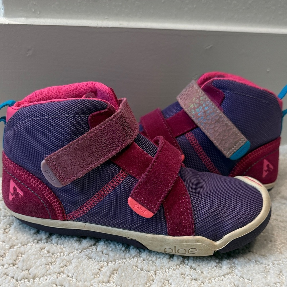 PLAE Kids Sneakers - Purple and Fuchsia